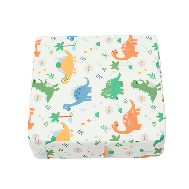 Children Increased High Chair Seat Pad Safe Booster Detachable Washable Dining Cushion Color : Green Top